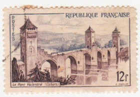 Франція Франция ^/--/^ Франция  1955   г. № 1060 гашеная ^_^^^ Франція 1955 р. No 1060 гашена - фото фото фото