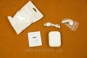 Навушники Наушники ^/--/^ Бездротові навушники TWS White (Нові, але 1 навушник без акумулятора) ^_^^^ Беспроводные наушники TWS White (Новые, но 1 наушник без аккумулятора) - фото фото фото