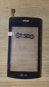 Сенсорні екрани і Дисплеї Сенсорные экраны и Дисплеи ^/--/^ Тачскрин LG GT /--/ 400 Viewty Smile, GT /--/ 500 Puccini, GT /--/ 501, GT /--/ 505 Черный ^_^^^ Тачскрін LG GT /--/ 400 Viewty Smile, GT /--/ 500 Puccini, GT /--/ 501, GT /--/ 505 Чорний - фото фото фото