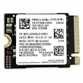 Твердотільні SSD-накопичувачі Твердотельные SSD-накопители ^/--/^ 256 /--/ GB NVMe SSD Samsung PM /--/ 991 /--/ a M.2 2230 100% Новий стан ^_^^^ 256 /--/ GB NVMe SSD Samsung PM /--/ 991 /--/ a M.2 2230 100% Новое состояние - фото фото фото