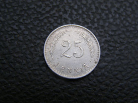 Фінляндія Финляндия ^/--/^ 25 пенни Финляндия 1940 г ^_^^^ 25 Пенні Фінляндія 1940 - фото фото фото