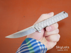 Ножі, мультітули Ножи, мультитулы ^/--/^ Y-START LK /--/ 5010 Flashor, D /--/ 2 satin, Titanium alloy    (TC /--/ 4), подшипник, Tactical, Flipper, EDC, Frame Lock, Люкс! ^_^^^ Y-START LK /--/ 5010 Flashor, D /--/ 2 satin, Titanium alloy (TC /--/ 4), підшипник, Tactical, Flipper, EDC, Frame Lock, Люкс! - фото фото фото