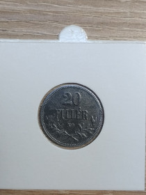 Австро-Угорщина Австро-Венгрия ^/--/^ Австро-Угорщина 20 філерів, 1918 ^_^^^ Австро-Венгрия 20 филеров, 1918 - фото фото фото