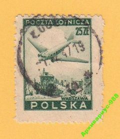 Польща Польша ^/--/^ АВИАЦИЯ 1946 ПОЛЬША Самолет ТРАНСПОРТ История № 3 ^_^^^ АВІАЦІЯ 1946 ПОЛЬЩА Літак ТРАНСПОРТ Історія No 3 - фото фото фото