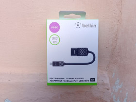 Шлейфи, перехідники Шлейфы, переходники ^/--/^ Адаптер Кабель 4 /--/ К Belkin Mini Display Port to HDMI 0.12 м 12 см ^_^^^ Belkin Mini Display Port to HDMI 0.12 м - фото фото фото