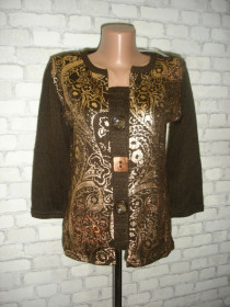 Кофти Кофты ^/--/^ Нарядная кофта-кардиган  &amp;quot;Marks &amp; Spencer&amp;quot; 46-48 р Турция ^_^^^ Нарядна кофта-кардіган &amp;quot;Marks &amp; Spencer&amp;quot; 46-48 р Туреччина - фото фото фото