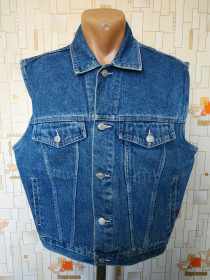 Інше Другое ^/--/^ Жилет чоловічий джинсовий BLUE ONE p-p M ^_^^^ Жилет мужской джинсовый BLUE ONE p-p M - фото фото фото