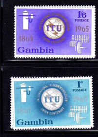 Освоєння космосу Освоение космоса ^/--/^ Космос .  ГАМБИЯ  1965 г  ** - ITU ^_^^^ Космос . Гамбію 1965 ** - ITU - фото фото фото