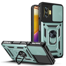 Чохли, бампера Чехлы, бампера ^/--/^ Чохол Fiji Camera Defence для Xiaomi Poco F /--/ 4 GT бампер із захистом камери та підставкою Green ^_^^^ Чехол Fiji Camera Defence для Xiaomi Poco F /--/ 4 GT бампер с защитой камеры и подставкой Green - фото фото фото