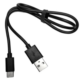 Кабелі Кабели ^/--/^ Кабель USB - Type-C 0.5 м 3 /--/ A QC шнур для швидкої зарядки живлення передачі даних чорний ^_^^^ Кабель USB 2.0 AM to USB Type-C QC 3 /--/ A 0.5 м шнур скорой зарядки питания синхронизации черный - фото фото фото