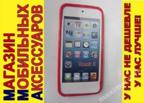 Чохли, бампера Чехлы, бампера ^/--/^ ЧЕХОЛ COVER apple Ipod Touch 5 малин глянец ^_^^^ ЧЕХОЛ COVER apple Ipod Touch 5 малин глянець - фото фото фото