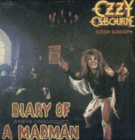 Платівки Пластинки ^/--/^ Ozzy Osbourne EX Black Sabbath - Diary Of a Madman - 1981.  (LP). 12. Vinyl. Пластинка. ^_^^^ Ozzy Osbourne EX Black Sabbath - Diary Of a Madman - 1981. (LP). 12. Vinyl. Платівка. - фото фото фото