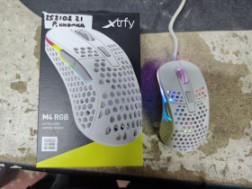 Миші Мыши ^/--/^ Игровая оптическая мышь Xtrfy M /--/ 4 RGB USB White USB № 25210821 ^_^^^ Ігрова оптична миша Xtrfy M /--/ 4 RGB USB White USB No 25210821 - фото фото фото