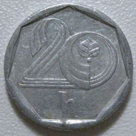 Чехія Чехия ^/--/^ Чехія 20 гелерів 1995 року b 43463 ^_^^^ Чехия 20 гелеров 1995 года b 43463 - фото фото фото
