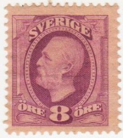 Інші країни Другие страны ^/--/^ Швеция 1891  г. № 42  * ^_^^^ Швеція 1891 р. No 42* - фото фото фото