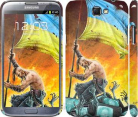 Чохли, бампера Чехлы, бампера ^/--/^ Чехол на Samsung Galaxy Note 2 N /--/ 7100 Сильна Україна 1966 /--/ m-17 - фото фото фото