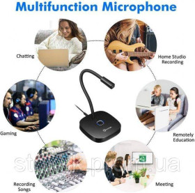 Розумні годинники (Smart watch) Умные часы (Smart watch) ^/--/^ Микрофон EIVOTOR G /--/ 22 USB для PS /--/ 4, Mac, Windows 7/8/10 ^_^^^ Мікрофон EIVOTOR G /--/ 22 USB для PS /--/ 4, Mac, Windows 7/8/10 - фото фото фото