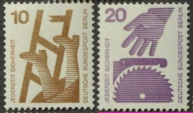 Інше Другое ^/--/^ ФРГ Безопасность в быту и на производстве 1972 ^_^^^ ФРН Безпека в побуті і на виробництві 1972 - фото фото фото