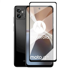 Чохли, бампера Чехлы, бампера ^/--/^ Захисне скло LUX для Motorola G /--/ 32 Full Сover чорний 0,3 мм в упаковці ^_^^^ Защитное стекло LUX для Motorola G /--/ 32 Full Сover черный 0,3 мм в упаковке - фото фото фото