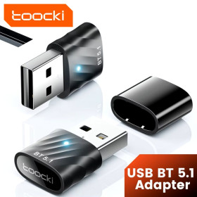 Інші радіокомпоненти Другие радиокомпоненты ^/--/^ Адаптер USB Bluetooth 5.1 адаптер Toocki, чорний   (TBT /--/ 03-YD /--/ 01) ^_^^^ Адаптер USB Bluetooth 5,0 , RTL /--/ 8761 /--/ B, диск с драйверами - фото фото фото