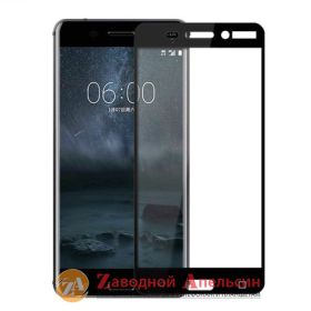 Плівки для екранів Пленки для экранов ^/--/^ Защитное стекло Nokia 6.1 2018 Full Tempered Glass ^_^^^ Захисне скло Nokia 6.1 2018 Full Tempered Glass - фото фото фото