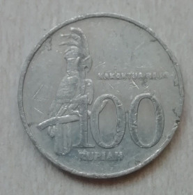 Індонезія Индонезия ^/--/^ Индонезия 100 рупий 1999 ^_^^^ Індонезія 100 рупій 1999 - фото фото фото