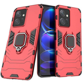 Чохли, бампера Чехлы, бампера ^/--/^ Чохол Fiji Ring для Xiaomi Redmi Note 12 броньований бампер з кільцем підставкою червоний ^_^^^ Чехол Fiji Ring для Xiaomi Redmi Note 12 бронированный бампер с кольцом подставкой красный - фото фото фото