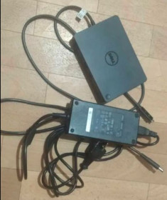 Док-станції Док-станции ^/--/^ Достанция Dell WD /--/ 15, K /--/ 17 /--/ A /--/ 001 с блоком питания 130 ватт ^_^^^ Достанція Dell WD /--/ 15, K /--/ 17 /--/ A /--/ 001 з блоком живлення 130 ват - фото фото фото