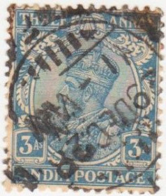 Інші країни Другие страны ^/--/^ Индия  1926 г. № 107 гашеная ^_^^^ Індія 1926 р. No 107 гашена - фото фото фото
