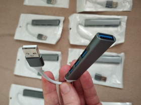 USB адаптери USB адаптеры ^/--/^ 4 в 1 USB карт рідер ^_^^^ 4 в 1 USB карт ридер оптом -10 штук в лоте - фото фото фото