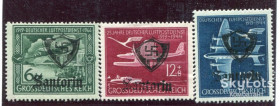 Третій Рейх (-) Третий Рейх (-) ^/--/^ Комплект Deutscher LuftpostDienst, приватний надрук Santorin. ^_^^^ Комплект Deutscher LuftpostDienst, частное напечатание Santorin. - фото фото фото