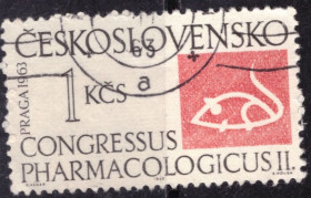 Чехословаччина Чехословакия ^/--/^ Чехословакия. 2-й Международный фармакологический конгресс  (серия) 1963 г. ^_^^^ Чехословаччина. 2-й Міжнародний фармакологічний конгрес (серія) 1963 - фото фото фото