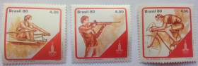 Південна Америка Южная Америка ^/--/^ Бразилия 1980 Олимпийские игры, Москва, MNH ^_^^^ Бразилія 1980 Олімпійські ігри, Москва, MNH - фото фото фото