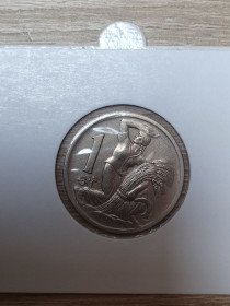 Чехословаччина Чехословакия ^/--/^ Чехословаччина 1 крона 1938 ^_^^^ Чехословакия 1 крона 1938 - фото фото фото