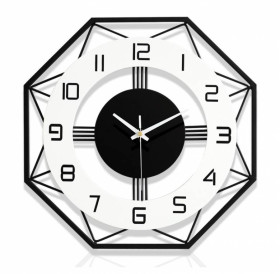 Інше Другое ^/--/^ Часы настенные дизайнерские Black&amp;amp;White, бесшумные JT /--/ 18213 / 43 /--/ x /--/ 43 см ^_^^^ Годинники настінні дизайнерські Black&amp;amp;White, безшумні JT /--/ 18213 / 43 /--/ x /--/ 43 см - фото фото фото