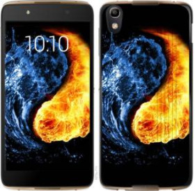 Чохли, бампера Чехлы, бампера ^/--/^ Чехол на Alcatel idol 4 Инь-Янь 1670 /--/ u-711 - фото фото фото