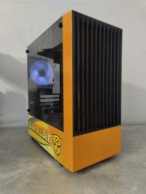Корпуса Корпуса ^/--/^ Ексклюзивний кастомний корпус для ПК &amp;quot;Bumblebee / Transformers&amp;quot;     (Авторська ручна робота / Арт-розпис) ^_^^^ Эксклюзивный кастомный корпус для ПК &amp;quot;Bumblebee / Transformers&amp;quot; (Авторская ручная работа / Арт-роспись) - фото фото фото