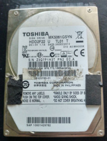Жорсткі диски Жесткие диски ^/--/^ Ноутбучний жорсткий диск 2.5 SATA Toshiba MK /--/ 5061 /--/ GSYN на 500 Гб ^_^^^ Ноутбучный жесткий диск 2.5 SATA Toshiba MK /--/ 5061 /--/ GSYN на 500 Гб - фото фото фото