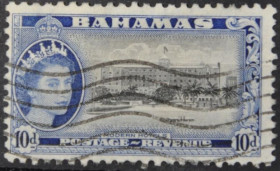 Інше Другое ^/--/^ Багамские острова Елизавета II Архитектура 1954 ^_^^^ Багамські острови Єлизавета II Архітектура 1954 - фото фото фото