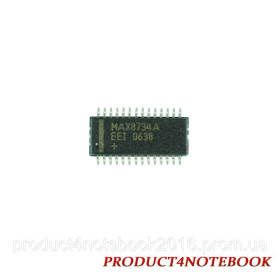 Мікросхеми Микросхемы ^/--/^ Микросхема MAXIM MAX /--/ 8734 /--/ A (QSOP-28) для ноутбука ^_^^^ Мікросхема MAXIM MAX /--/ 8734 /--/ A (QSOP-28) для ноутбука - фото фото фото