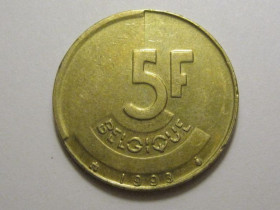 Бельгія Бельгия ^/--/^ Бельгия 5 франков 1993 года BELGIQUE 3 /--/ П /--/ 752 ^_^^^ Бельгія 5 франків 1993 BELGIQUE 3 /--/ П /--/ 752 - фото фото фото