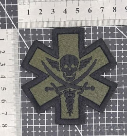 Інше Другое ^/--/^ Шеврон Украина Медик Medic № 1425 ^_^^^ Шеврон Украина Медик Medic No 1425 - фото фото фото
