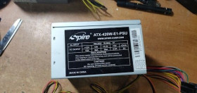 Блоки живлення Блоки питания ^/--/^ Блок питания Spire ATX-420 /--/ W-E /--/ 1-PSU 420 Вт 24+4 pin ^_^^^ Блок живлення Spire ATX-420 /--/ W-E /--/ 1-PSU 420 Вт 24+4 pin - фото фото фото