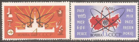 СРСР - СССР - ^/--/^ СССР 1962 Сол.2724-25 ** Мирный атом ПОЛНАЯ серия ^_^^^ СРСР 1962 Сол.2724-25 ** Мирний атом Повна серія - фото фото фото