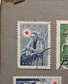Скандинавія Скандинавия ^/--/^ Финляндия Крест 1954 ^_^^^ Фінляндія Хрест 1954 - фото фото фото