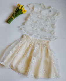 Спідниці Юбки ^/--/^ Спідниця Мереживо. River Island. 13/14 років. Ріст 158 см ^_^^^ юбка Мереживо. River Island. 13/14 лет. Рост 158 см - фото фото фото