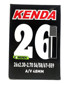 Покришки, камери Покрышки, камеры ^/--/^ Камера Kenda 26&amp;quot; 2.30-2.70 56/58/67-559 AV 48 мм. (O-D-0046) - фото фото фото