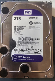 Жорсткі диски Жесткие диски ^/--/^ Жорсткий диск 3 /--/ TB WD Purple  (WD /--/ 30 /--/ PURZ-85 /--/ GU /--/ 6 /--/ Y /--/ 0) — На донора / Під відновлення ^_^^^ Жесткий диск 3 /--/ TB WD Purple (WD /--/ 30 /--/ PURZ-85 /--/ GU /--/ 6 /--/ Y /--/ 0) — На донора / Под восстановление - фото фото фото