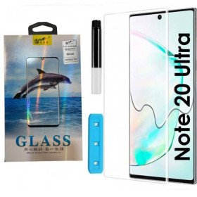 Плівки для екранів Пленки для экранов ^/--/^ Защитное стекло Samsung Note 20 ultra N /--/ 985 Curved 3 /--/ D Glass (UV) ^_^^^ Samsung Note 20 ultra N /--/ 985 Curved 3 /--/ D Glass (UV) - фото фото фото