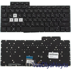 Клавіатури Клавиатуры ^/--/^ Клавиатура для ноутбука ASUS (FX /--/ 516 series) rus, black, без фрейма, подсветка клавиш ^_^^^ Клавіатура для ноутбука ASUS (FX /--/ 516 series) rus, black, без фрейму, підсвічування клавіш - фото фото фото